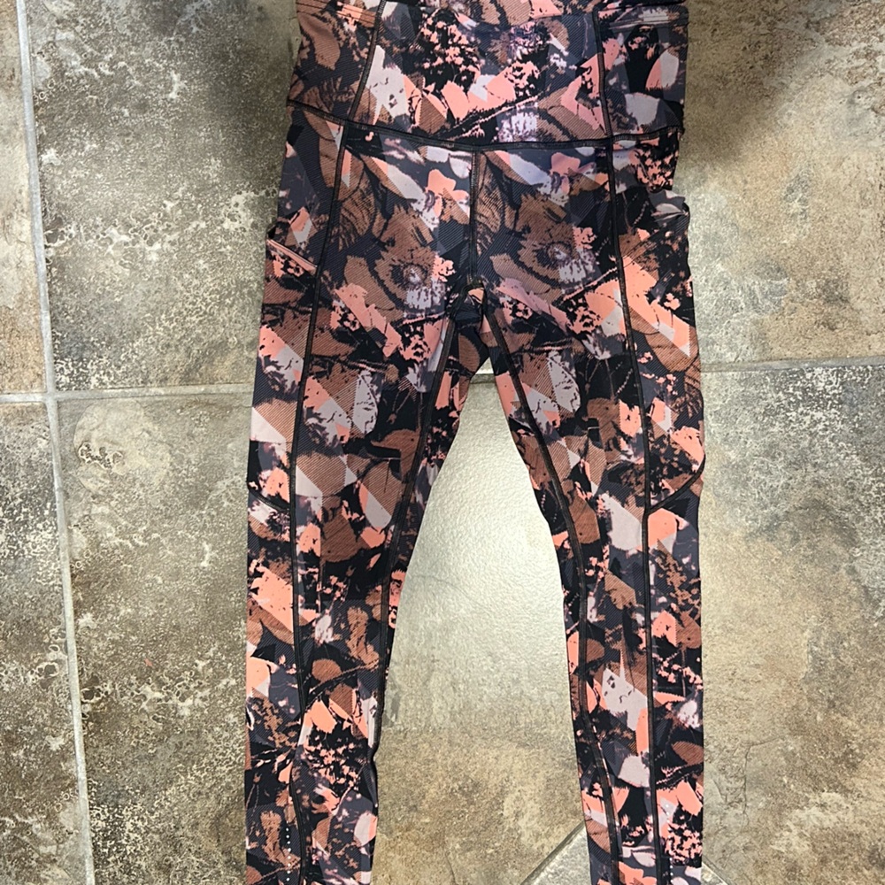lululemon athletica Multicolor Patterned Leggings
